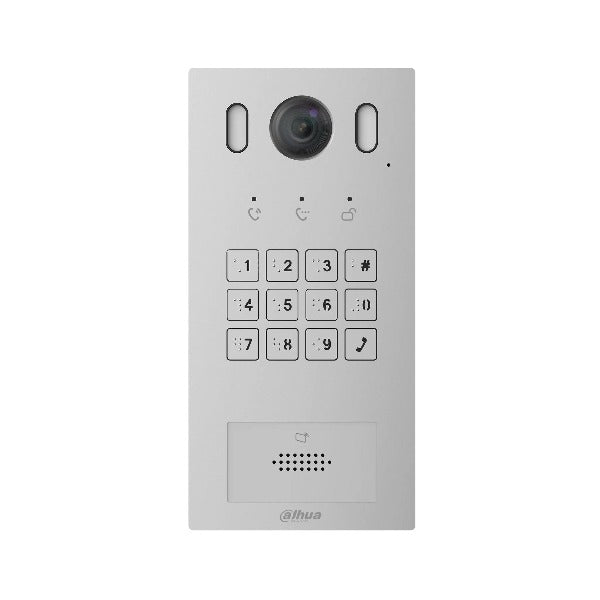 Dahua Hybrid IP/2-Wire Villa Outdoor Video Intercom Station DHI-VTO3222E-P - Secure Home & Business Entrance Communication System for Gated Communities & Villas