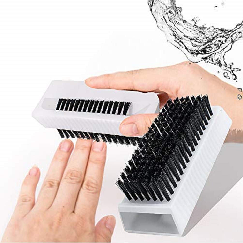 2PCS Surgical Scrub Brushes - Sterile Double-Sided Hand & Nail Cleaning Brush with Stiff Bristles - Non-Disposable Nail Cleaner for Medical Professionals & Home Use - Perfect for Pre-Surgery Hand Washing, Manicures & Deep Cleaning