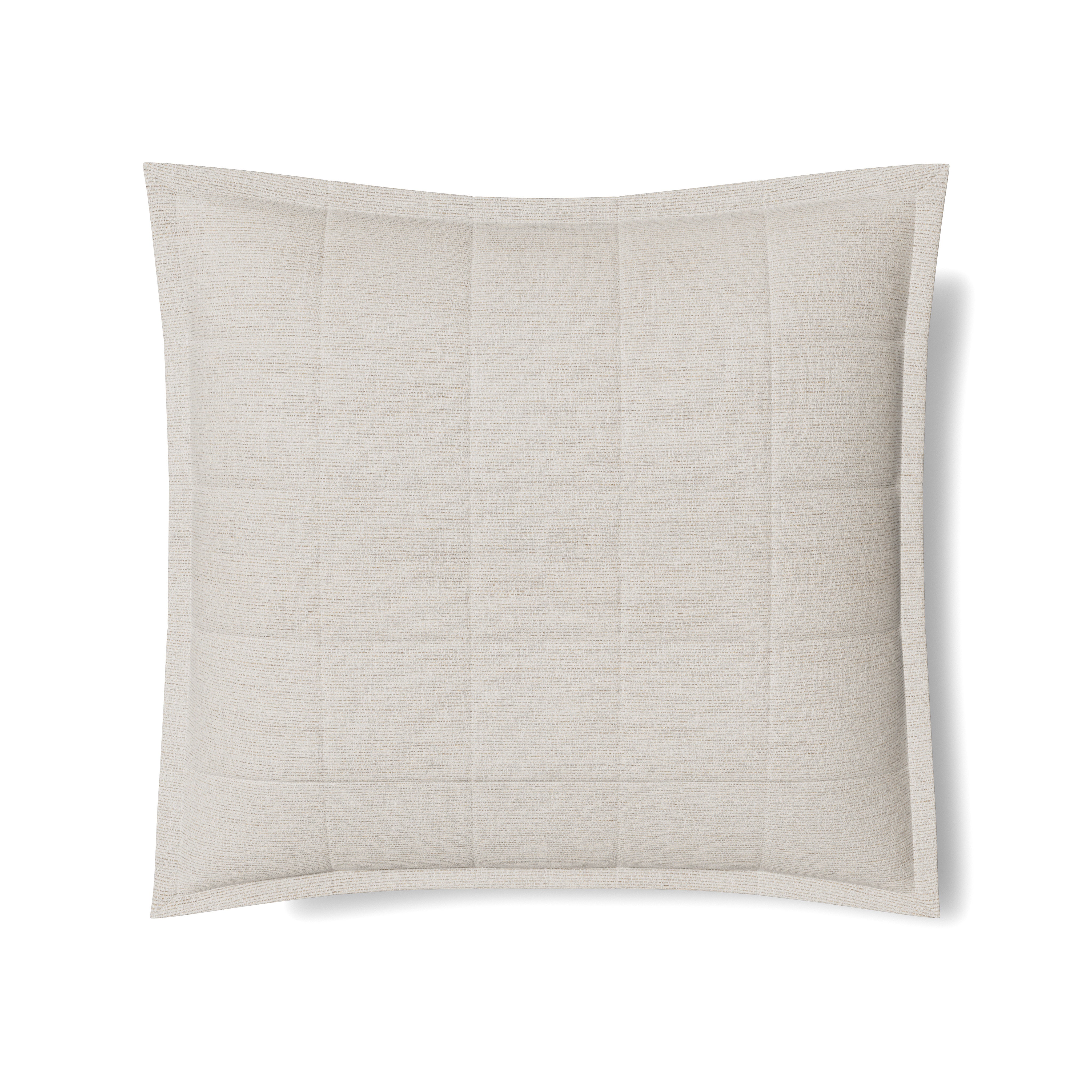 Luxury Macau Quilted Sham Pillow Cover - Elegant Bedding Decor for Home & Hotel Use - Perfect for Master Bedroom, Guest Room, and Airbnb Styling