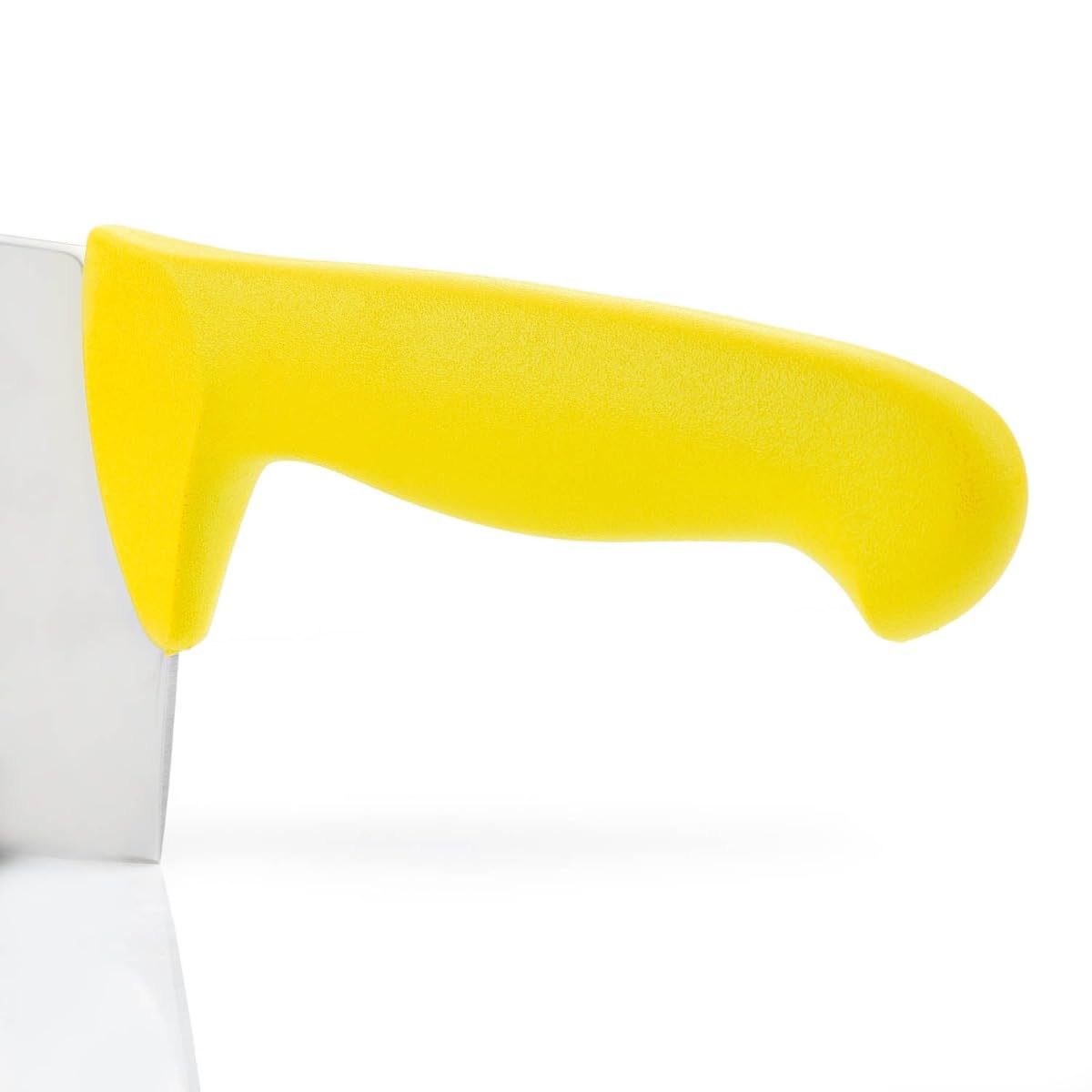 Arcos 7-Inch Nitrum Cleaver Knife - Professional Butcher Knife with 190mm Stainless Steel Blade & Ergonomic Polypropylene Handle (Series 2900, Yellow) - Perfect for Meat Cutting, Butchering, and Professional Kitchen Use