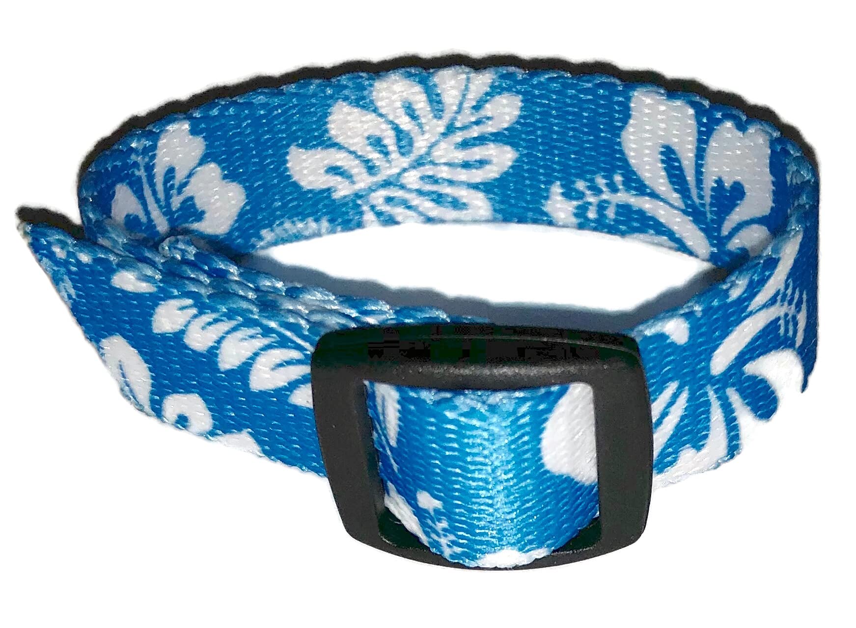 Vagus Nerve Stimulator (VNS) Wristband Watch - Hawaiian Luau Print Design for Stress Relief & Anxiety Management - Perfect for Yoga, Meditation, and Relaxation Therapy