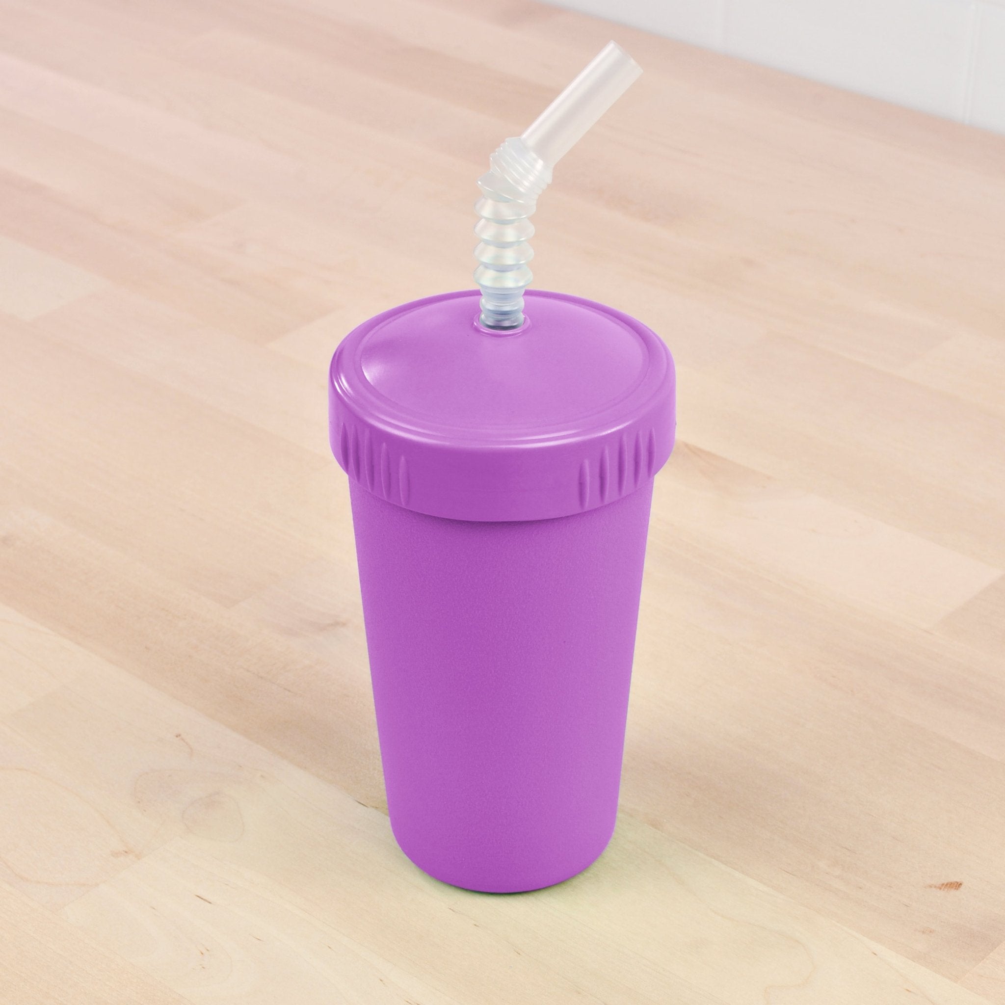 Reusable Play Straw Cups with Lid & Straw - BPA-Free Spill-Proof Sippy Cup for Kids, Toddlers & Babies - Perfect for Home, Travel & Daycare Use