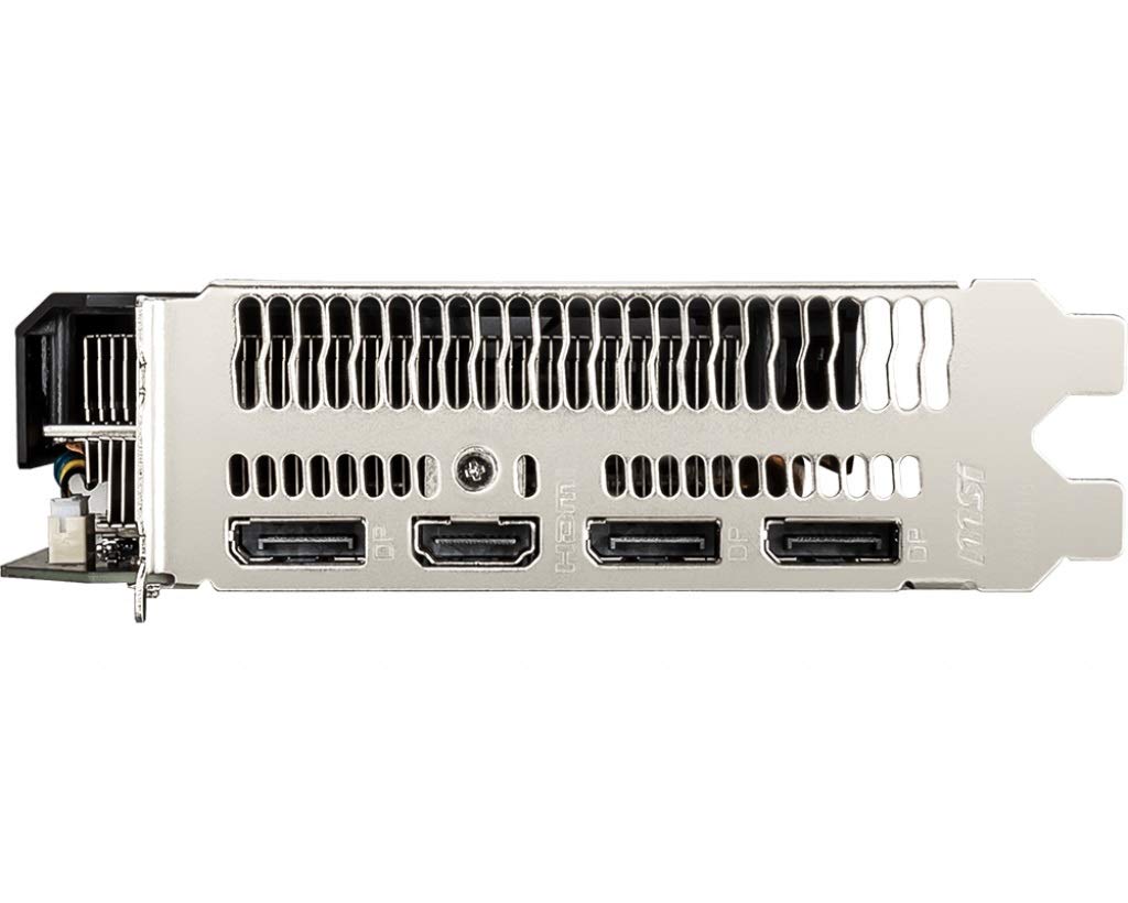 MSI GeForce RTX 2060 Aero ITX OC 6GB GDDR6 Graphics Card | 192-bit, 7680x4320, PCIe 3.0 | Renewed | Perfect for Gaming, VR & 4K Video Editing