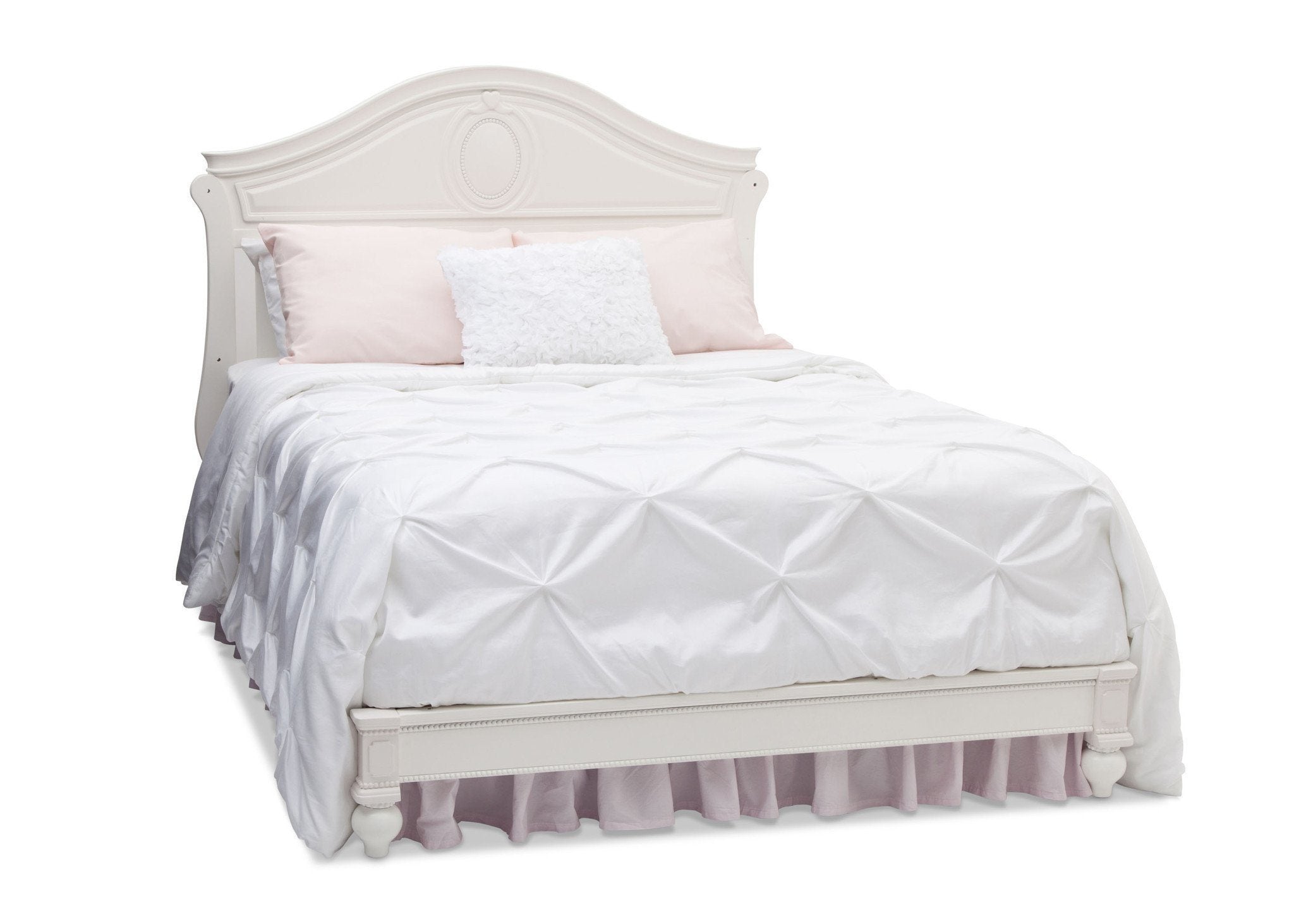 Disney Princess Magical Dreams 4-in-1 Convertible Crib for Baby Girls - Nursery Bedroom Furniture for Toddlers & Newborns | Perfect for Disney-Themed Bedrooms & Baby Showers