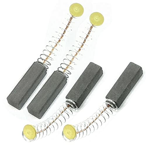 10pcs 6x6x20mm Motor Carbon Brushes Replacement for M.C Power Tools - Compatible with Drills, Electric Grinders & Rotary Tools - DIY & Professional Repair Use