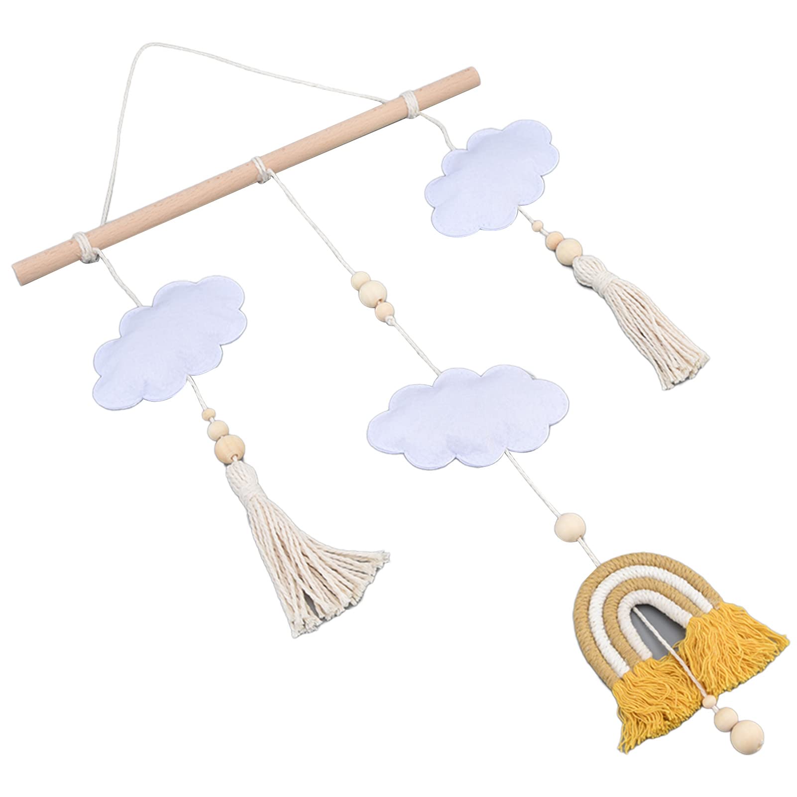 Jeanoko Baby Crib Mobile Rattles Toys - Adorable Musical Hanging Rattles for Newborn Nursery Decor, Perfect for Soothing & Entertaining Infants - Ideal for Baby Showers, Nurseries & Bedrooms