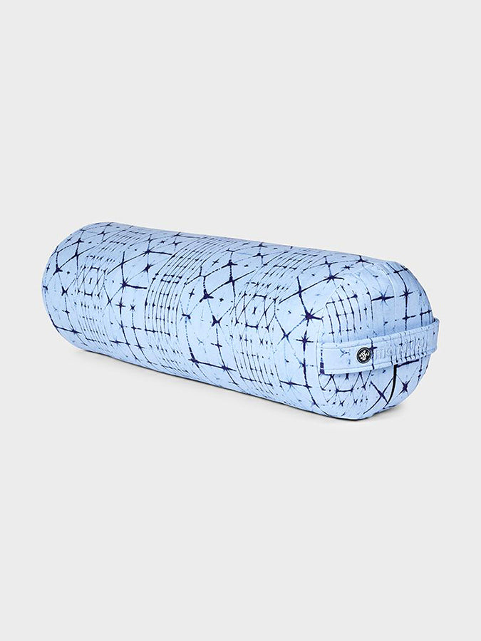 Manduka Enlight Technology Meditation Yoga Bolster Cushion - Premium Support for Yoga, Meditation & Relaxation - Perfect for Home, Studio & Travel Use