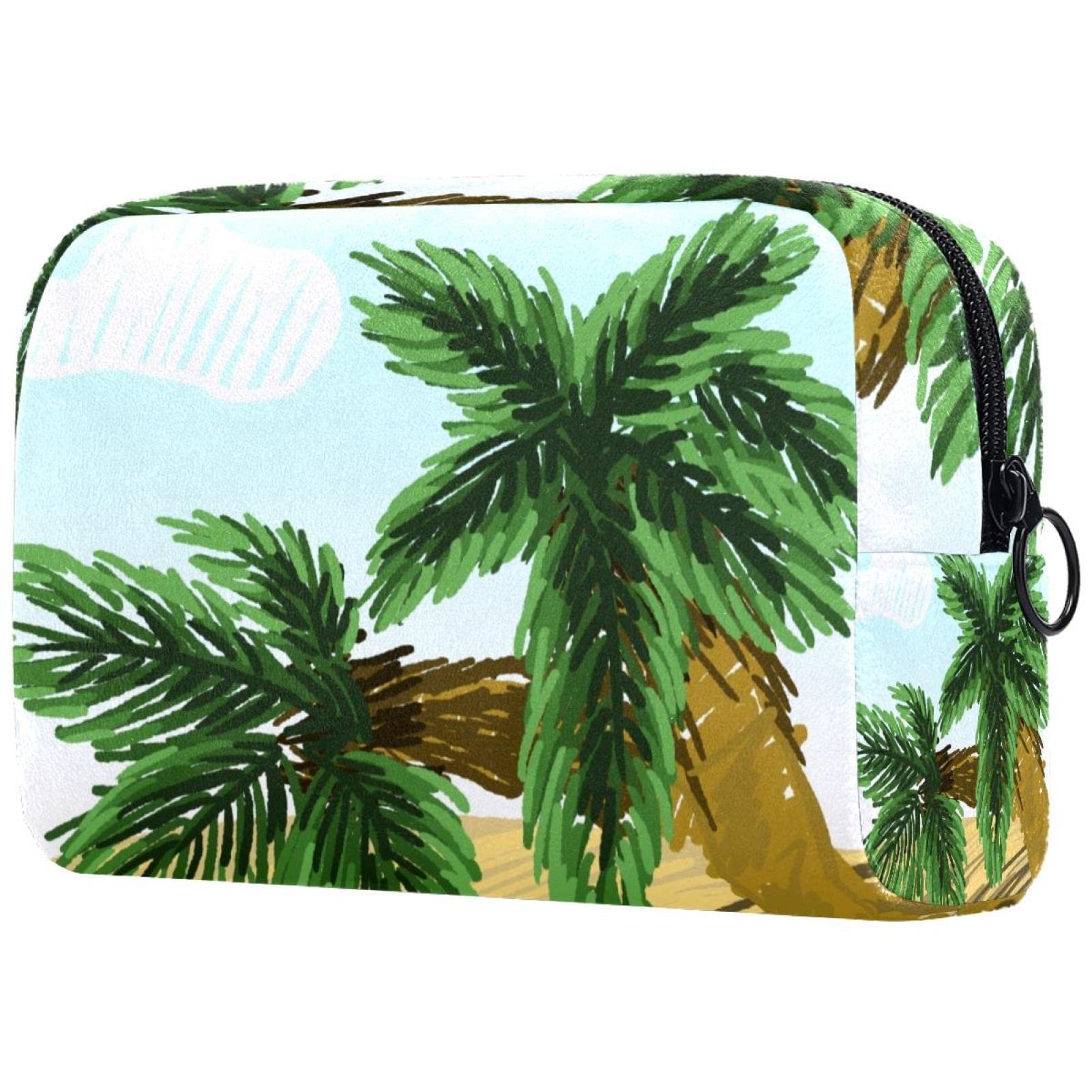 Waterproof Travel Makeup Bag for Women - Cosmetic Organizer with Multiple Pockets, Perfect for Toiletries, Jewelry & Accessories | Ideal for Airplane, Gym & Weekend Trips