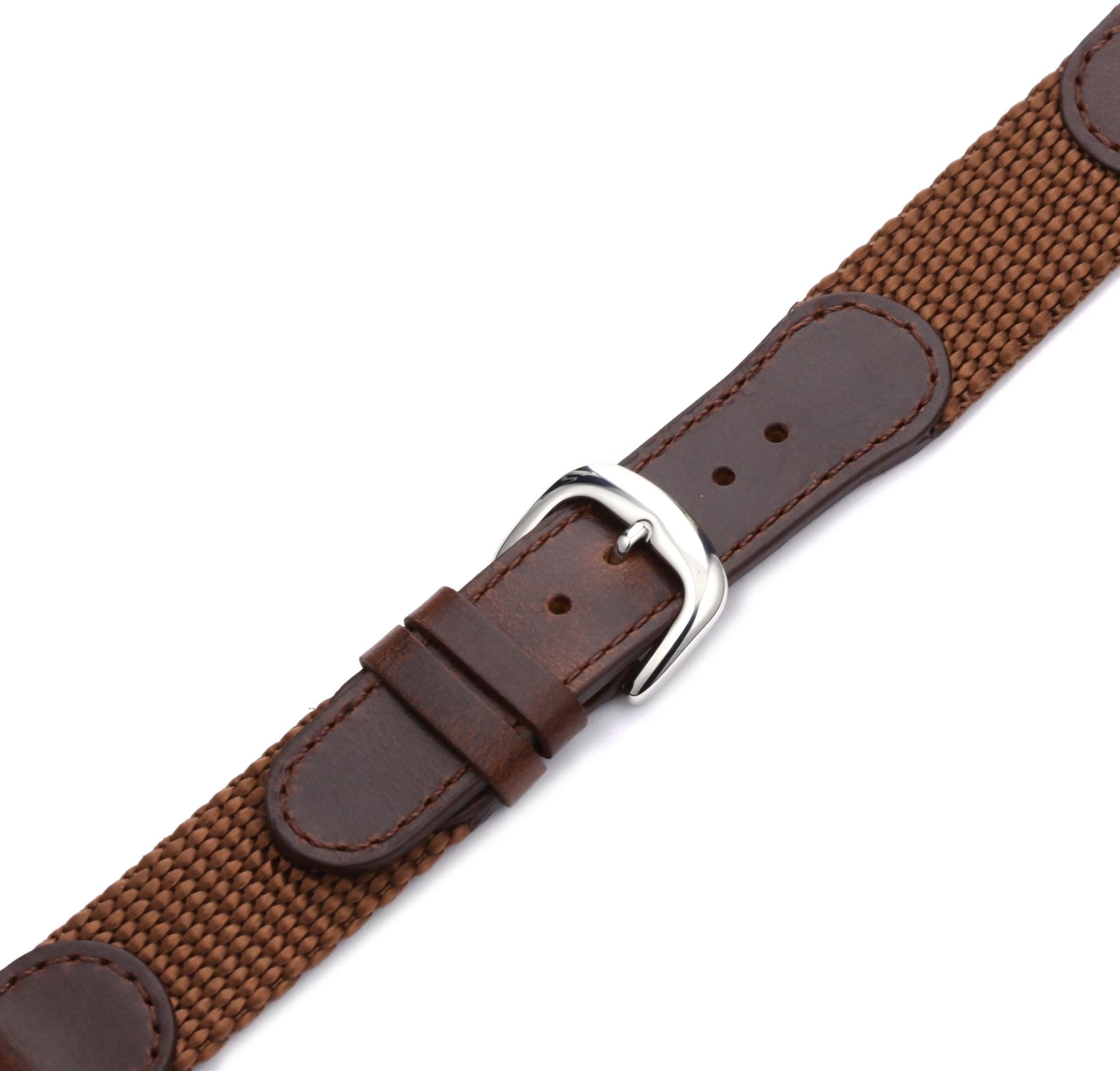 Hadley-Roma Men's Genuine Leather Watch Band Strap MSM866LA 180 - Replacement Watch Strap for Dress Watches & Business Attire