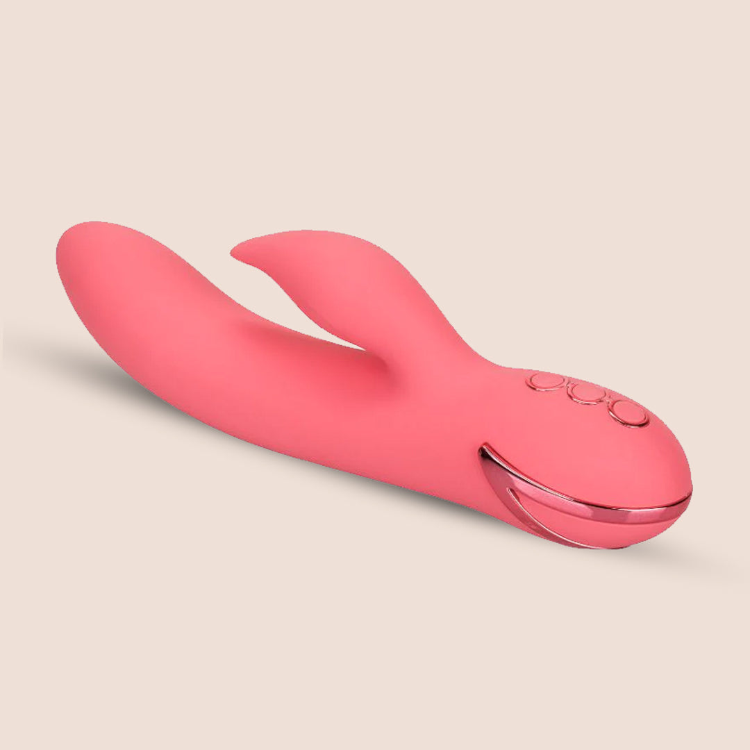 California Dreaming® San Francisco Sweetheart G Spot Massager - Powerful Vibrating & Thrusting Motion for Intense Pleasure - Perfect for Couples Play & Solo Sensual Exploration