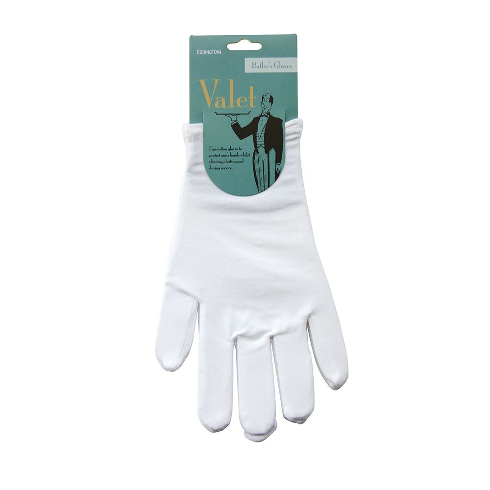 Butler Gloves - Premium Cotton Household Gloves for Cleaning, Dishwashing & Kitchen Chores - Perfect for Housekeepers, Maids & Home Servants