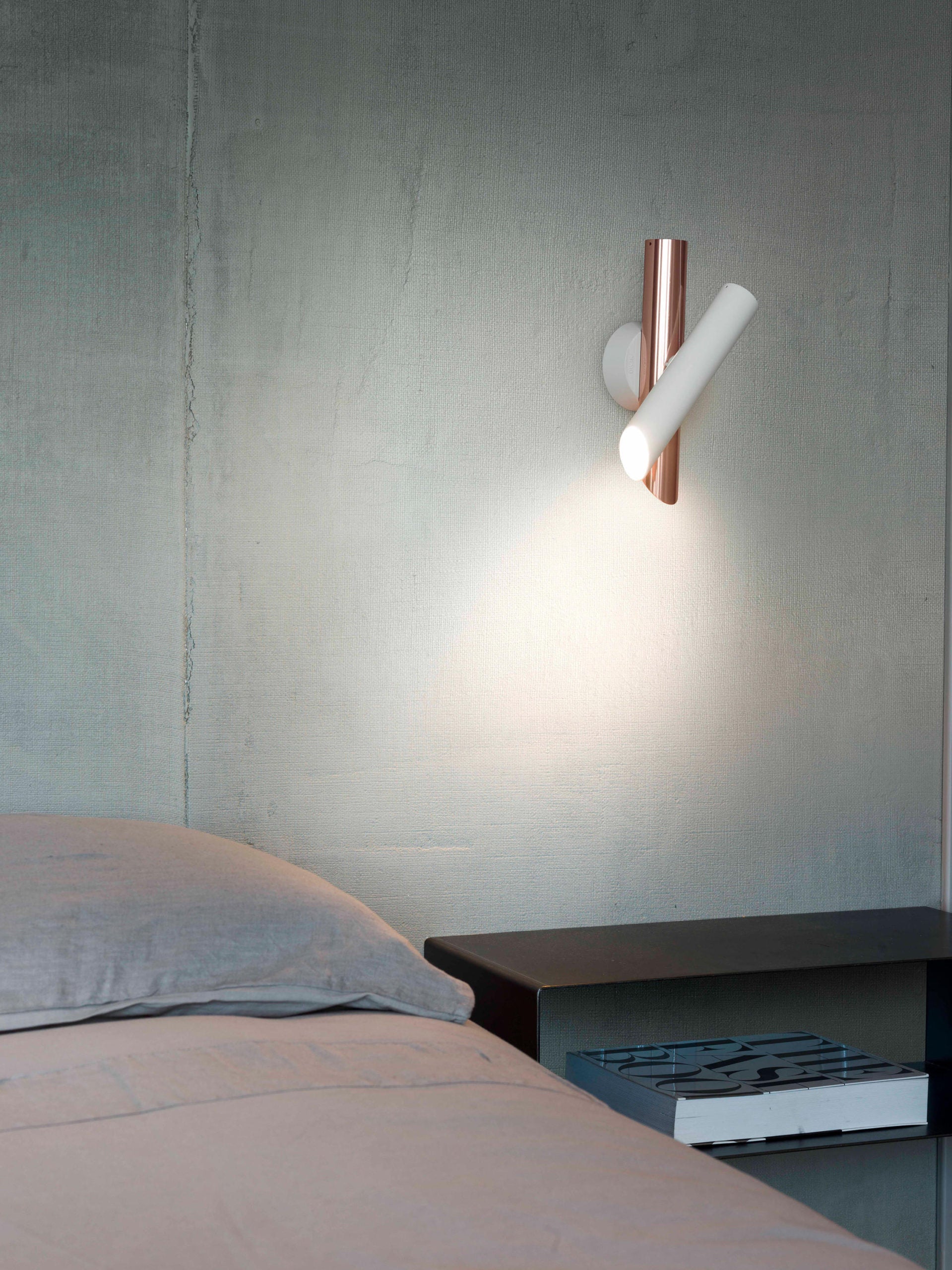 Modern LED Wall Sconce Light Fixture - Dimmable Tube Wall Lamp for Bedroom, Living Room, and Hallway - Energy Efficient Indoor Lighting for Home Decor