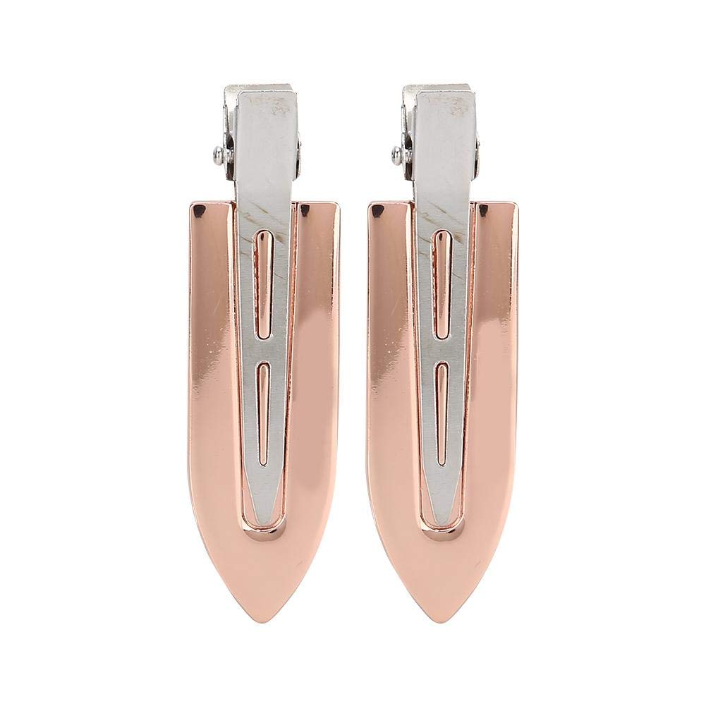 2 Pack Seamless Hair Clips for Bangs - No Crease, No Bend Hairpins for Makeup, Hair Styling & Face Washing - Perfect for Daily Use, Salon & Home Hair Care
