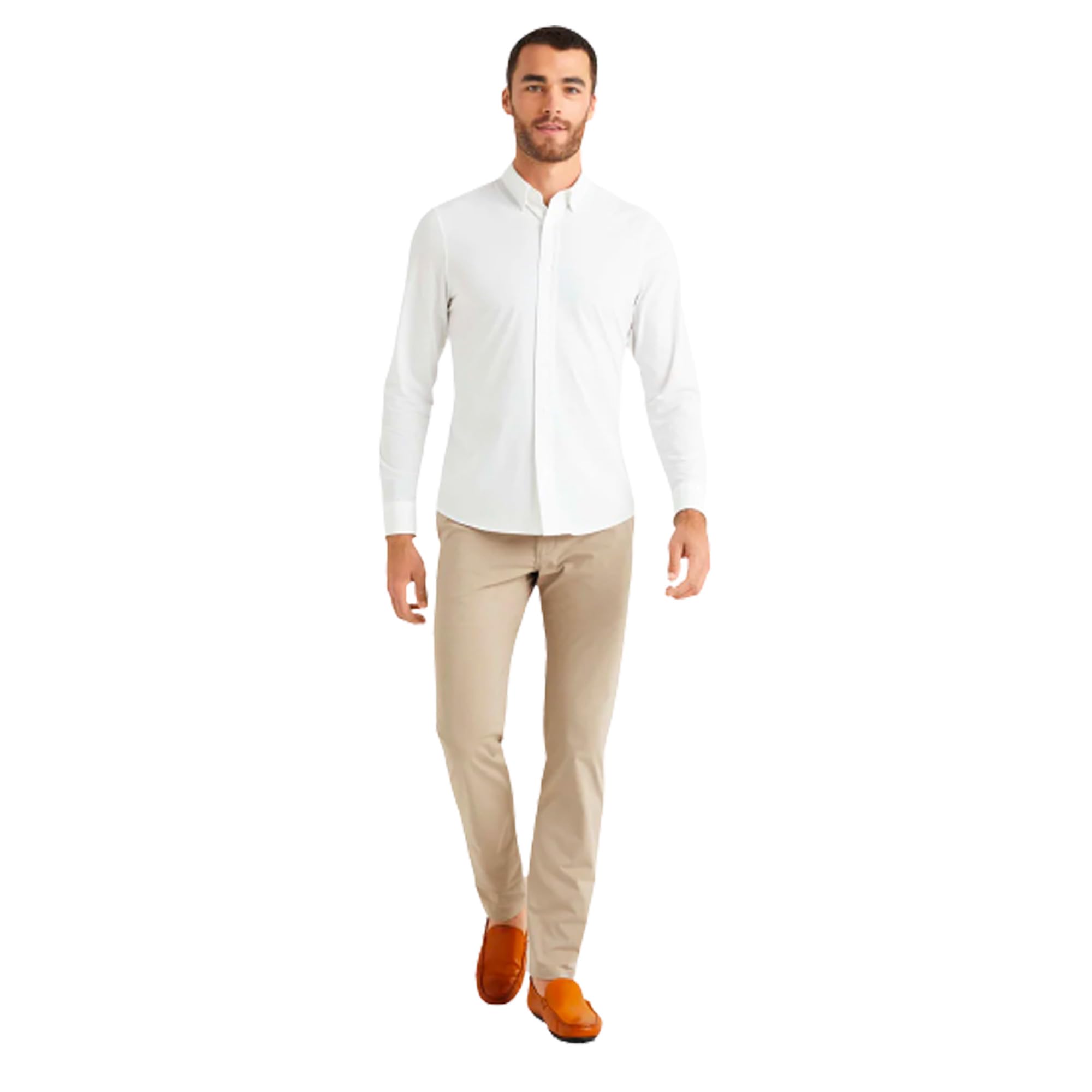 Rhone Commuter Men's Classic-Fit Dress Pants - Stretch Fabric Work Pants for All-Day Comfort | Relaxed-Straight Leg Casual Khaki Pants (W30-33L) | Perfect for Office, Business Travel & Everyday Wear
