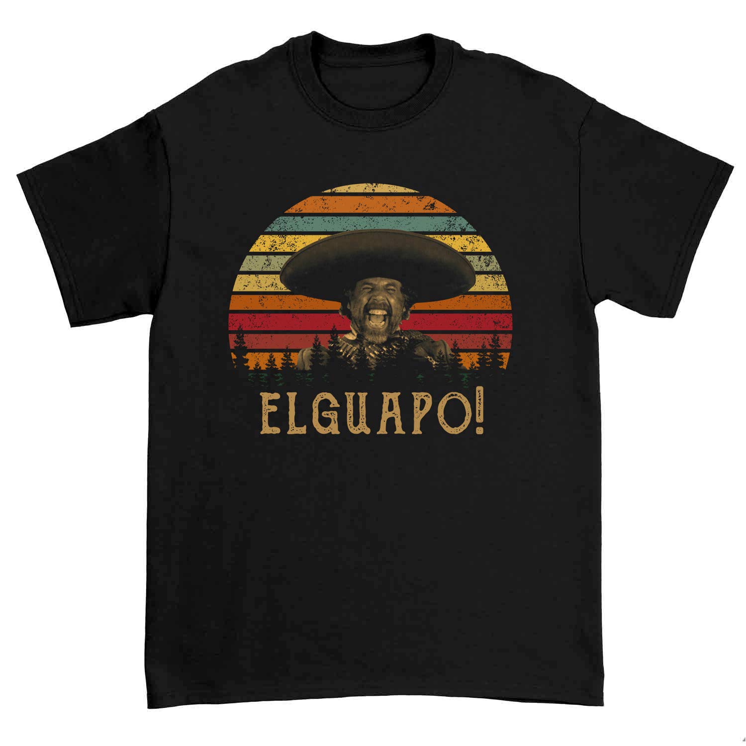Elguapo Vintage T-Shirt - Lucky Day Ned Nederlander Dusty Bottoms Fan Gift - Perfect for Movie Lovers & Comedy Fans - Great for Casual Wear, Cosplay, and Gift Giving