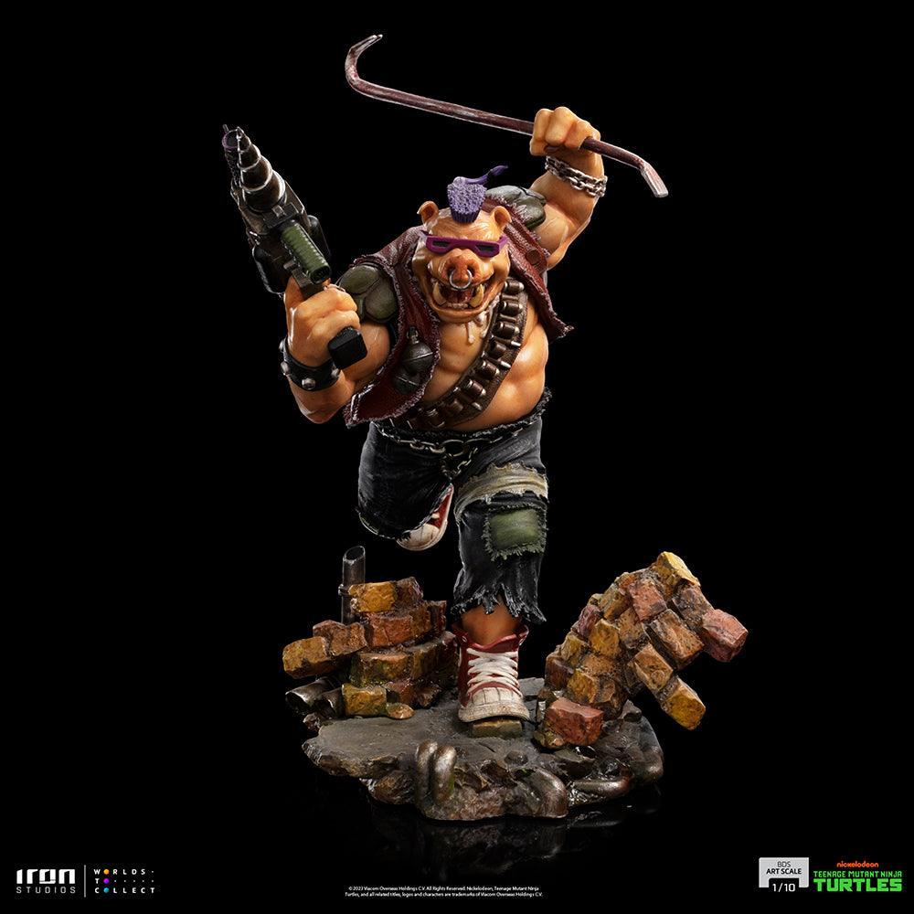 Iron Studios TMNT Bebop BDS Art Scale 1/10 Statue - Teenage Mutant Ninja Turtles Collectible for Display & Home Decor
