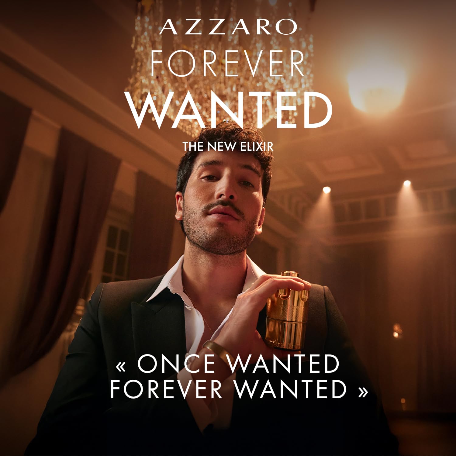 Azzaro Forever Wanted Elixir Men's Cologne - Raspberry, Cardamom & Leather Fragrance for Men - Perfect for Date Night, Special Occasions & Everyday Confidence