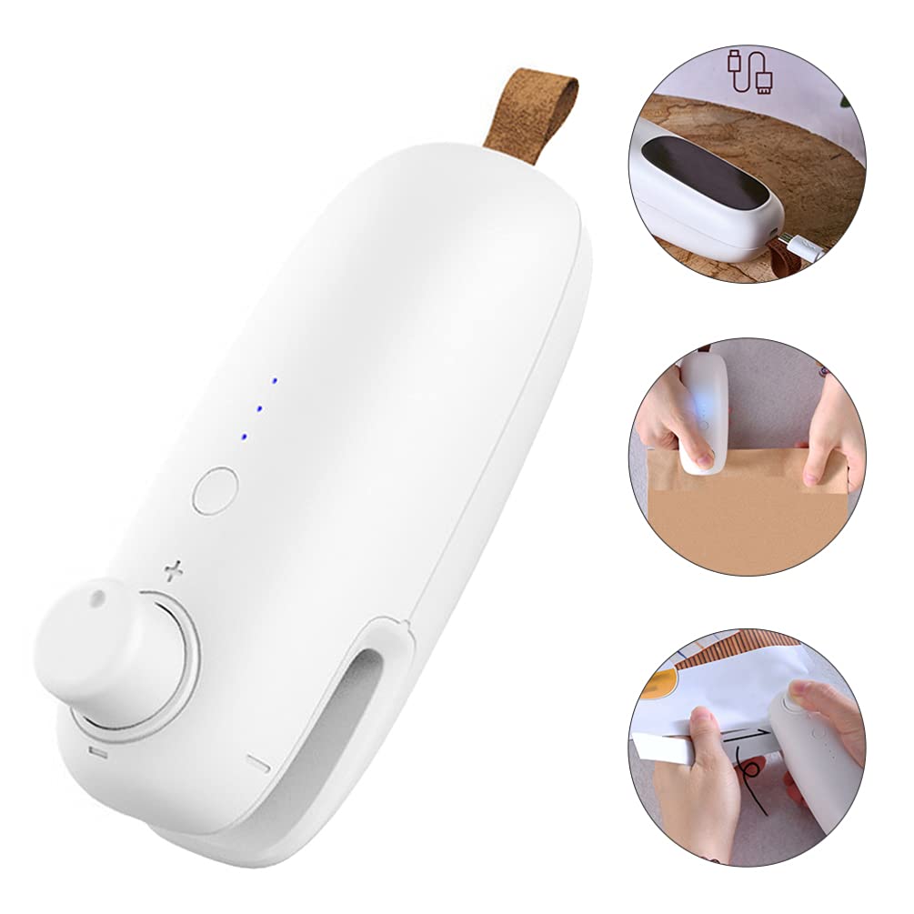 Mini Bag Sealer - Handheld Heat Sealer for Snacks & Food Bags at Home