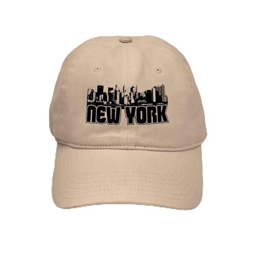 Khaki - New York Skyline Cap