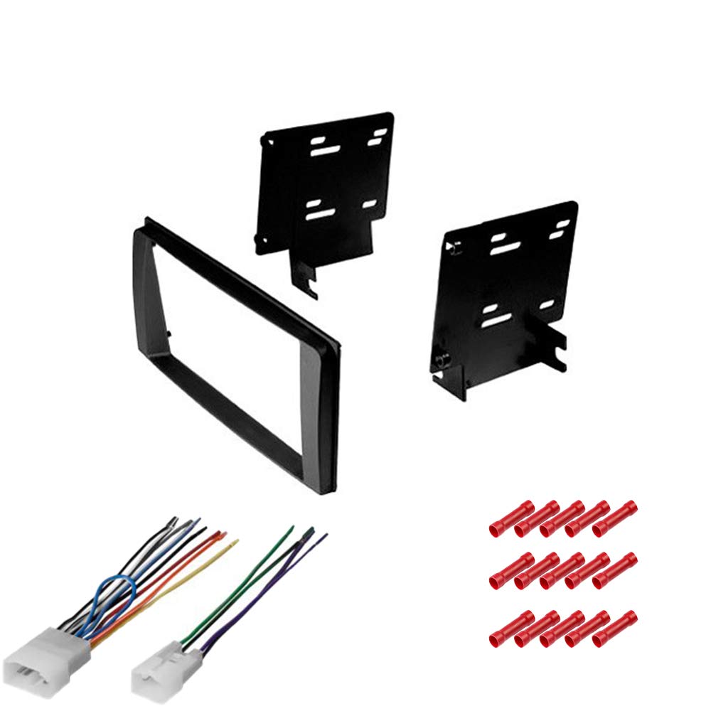 2003-2009 Toyota 4Runner Sport Edition Double Din Car Stereo Installation Kit - CACHÉ KIT2076 Bundle with Dash Mounting Kit & Wiring Harness for Aftermarket Radio | Perfect for DIY Car Audio Upgrades & Professional Installations