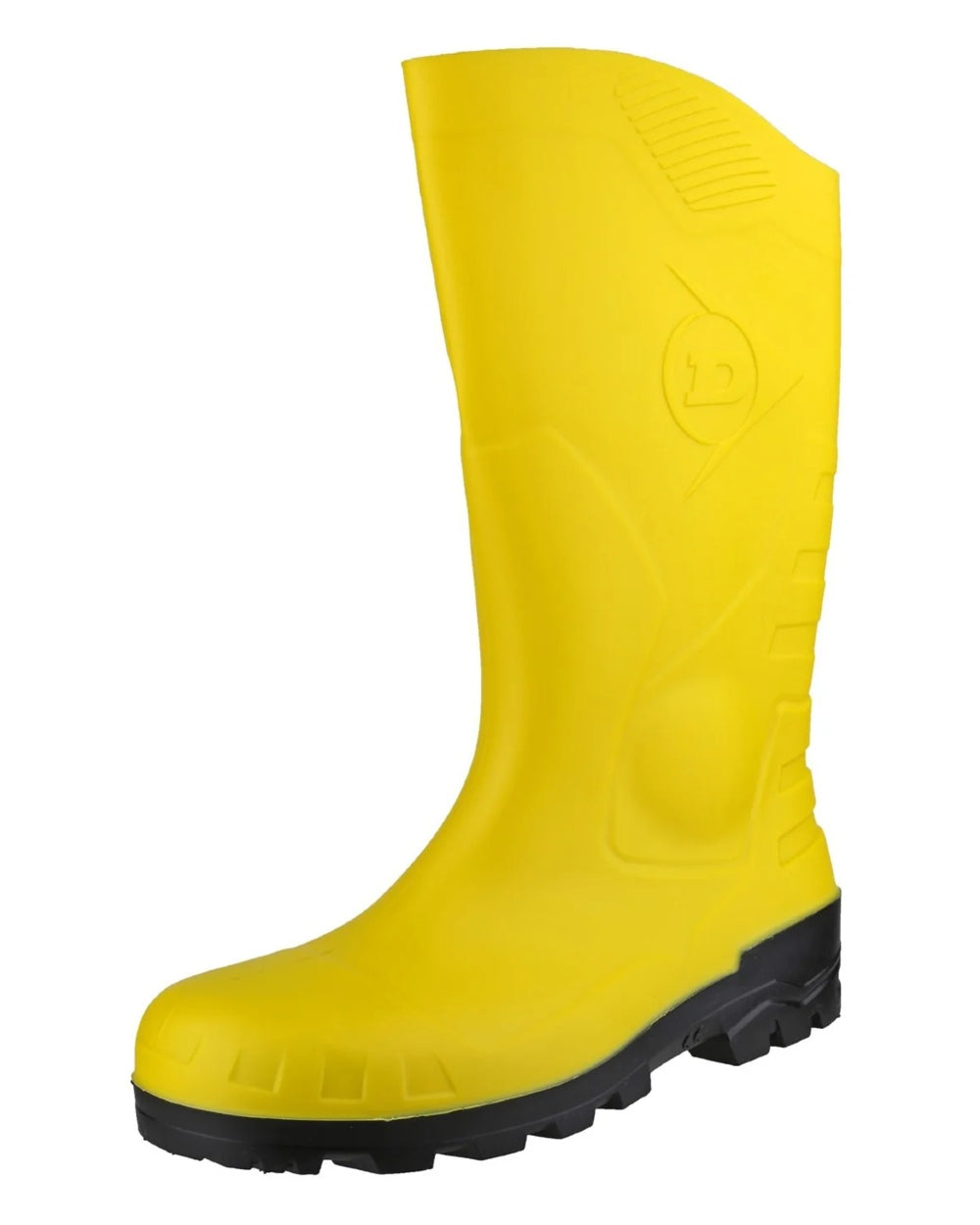 Dunlop Devon Full Safety Wellingtons - Waterproof Rubber Boots for Men & Women - Heavy Duty Work Boots with Steel Toe - Ideal for Construction, Farming & Outdoor Activities