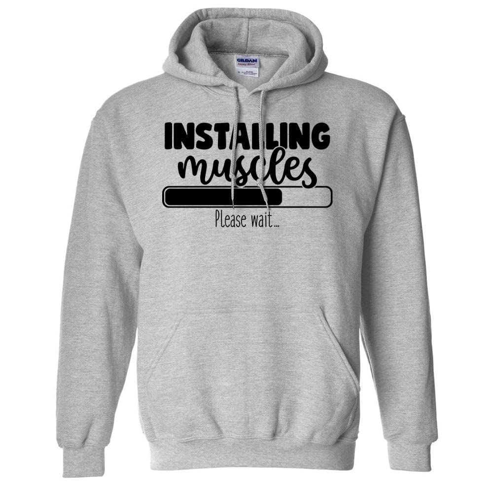 Premium Unisex Gym Hoodie Sweatshirt for Workouts & Training - Comfortable Muscle Fit for Men & Women - Perfect for Gym, Fitness & Casual Wear