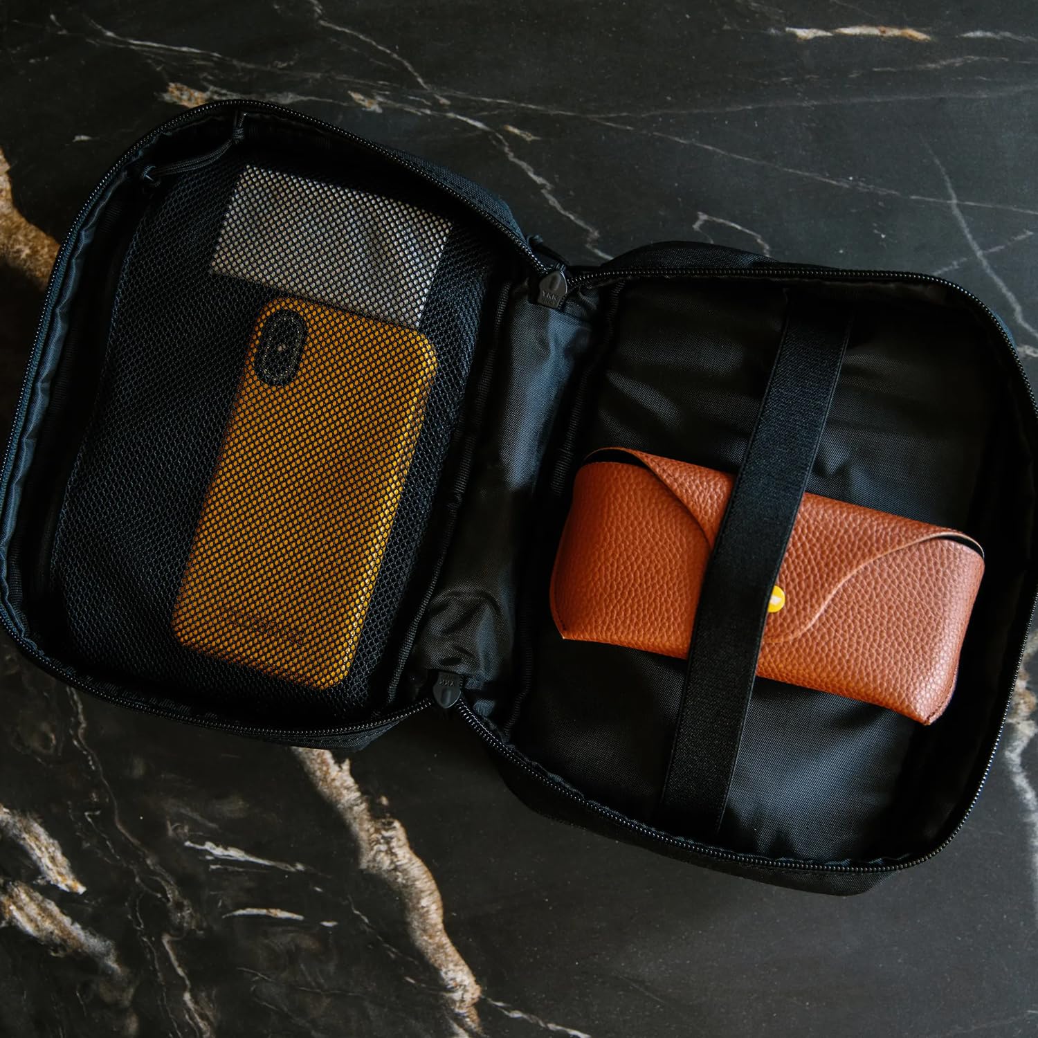 Topo Designs Tech Case - Durable EDC Organizer for Phone, Keys, Cards & Glasses | Dual Compartment Storage | Perfect for Travel, Work & Outdoor Adventures