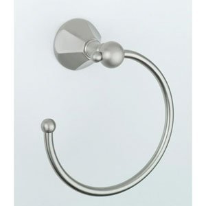 Jaclo 4870-TR-PCH Astor Polished Chrome Towel Ring - Bathroom & Kitchen Accessory for Modern Homes