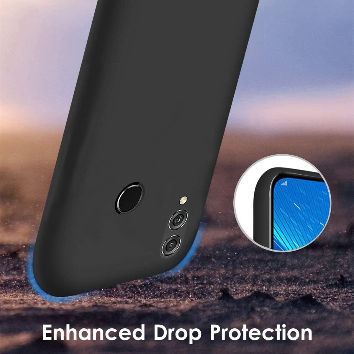 Custom Huawei Honor 8X Phone Case with Personalized Picture - Shockproof Silicone Protective Cover - Soft Candy Design - Perfect Christmas/Birthday Gift - Ideal for Everyday Use, Travel & Special Occasions