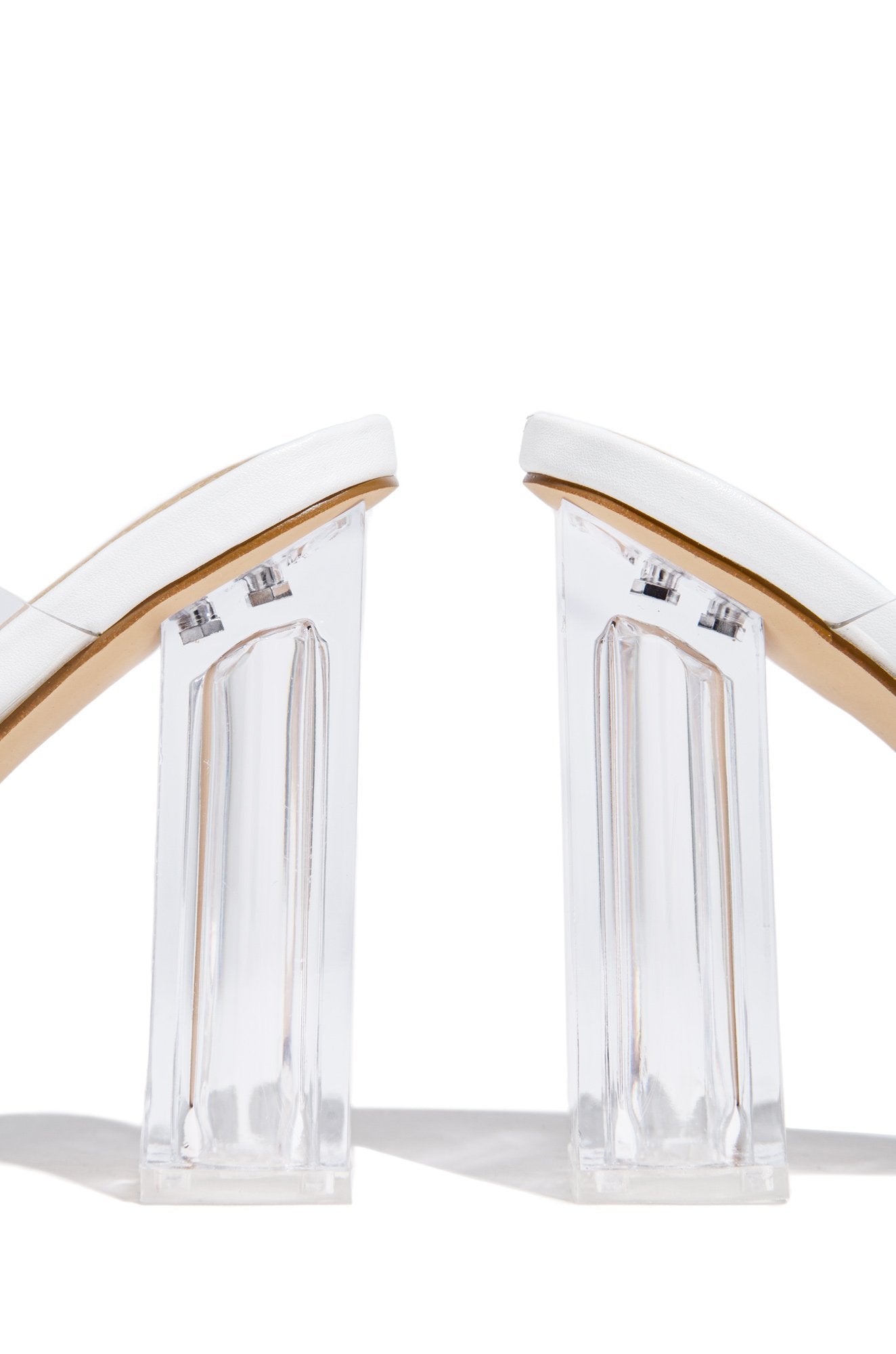 Lylah Women's White High Heels - Elegant Pointed Toe Pumps for Party, Wedding & Office Wear