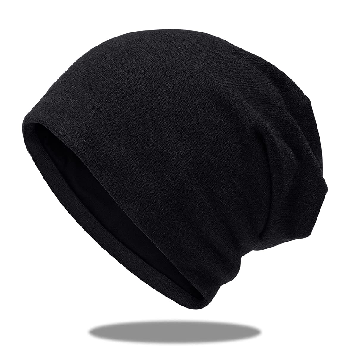 TRIWONDER Winter Beanie Hat for Men & Women - Warm Knit Skull Cap with Thermal Lining, Soft Acrylic Slouchy Cuffed Beanie - Perfect for Skiing, Snowboarding & Cold Weather Activities
