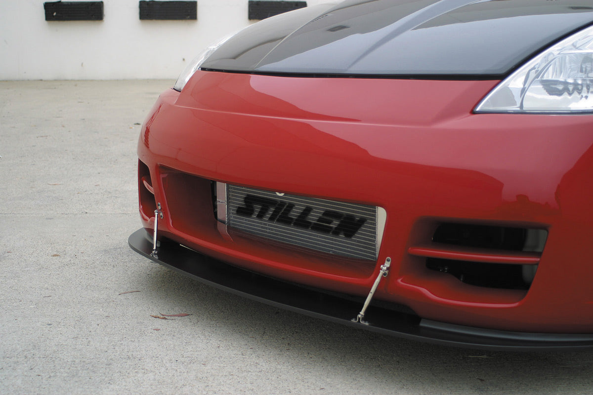 2003-2008 Nissan 350Z Front Bumper Lip Splitter - Compatible with STILLEN Series 2 Fascia Only (Part# 1035010SP) - Enhances Aerodynamics & Sporty Look for Street Racing & Car Shows