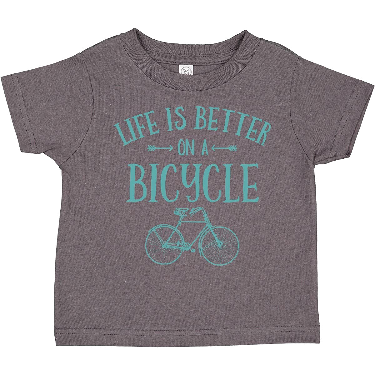 Life's Better on a Bicycle Toddler T-Shirt | Cute Kids Bike Lover Tee | Soft Cotton Baby Shirt | Perfect for Playdates & Outdoor Adventures