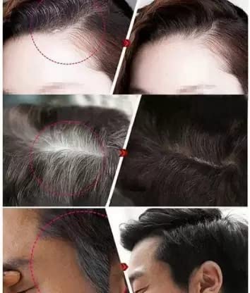 Natural Plant-Based Temporary Hair Dye Pencil - Lipstick-Shaped Root Touch-Up for Gray Hair Coverage, Quick & Easy One-Time Use - Perfect for Travel, Parties, and Everyday Hair Color Maintenance