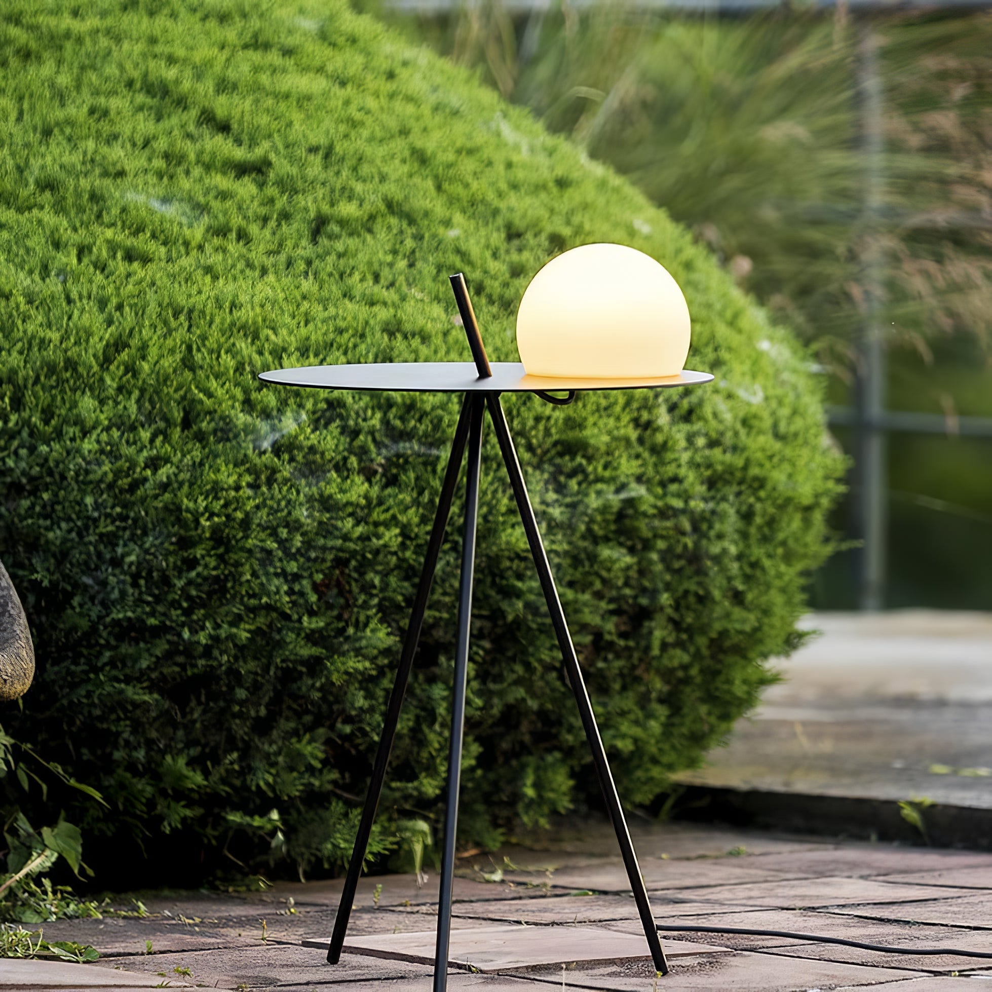 Modern Circular 3725 Table Lamp - Adjustable LED Desk Light for Home Office, Bedroom & Living Room - Stylish Nightstand Lamp with Touch Control & Dimmable Warm White Light