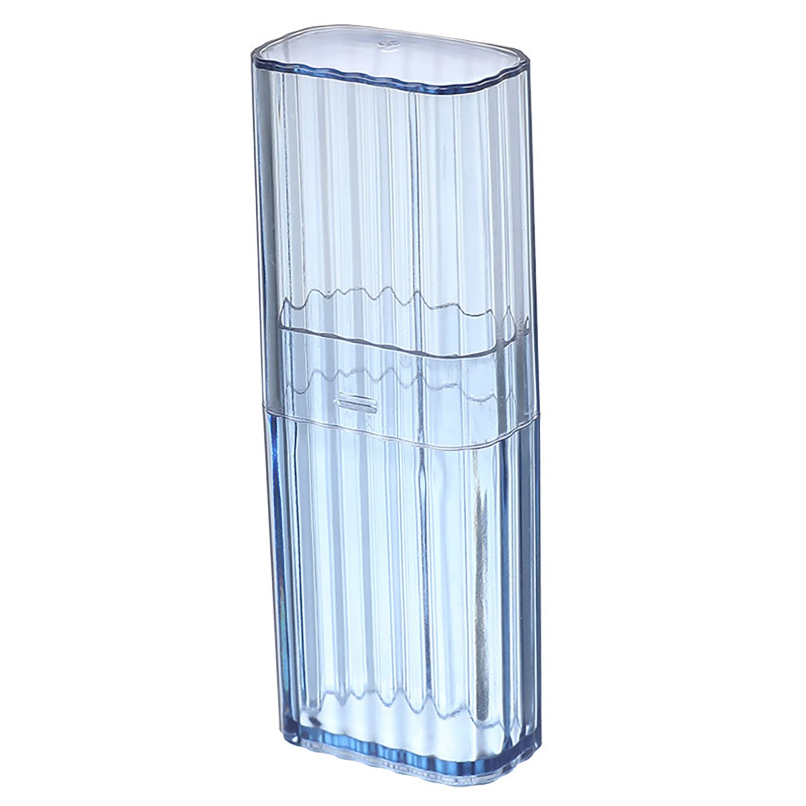 Portable Transparent Toothpick Storage Box - Mini Travel Case for Daily Use