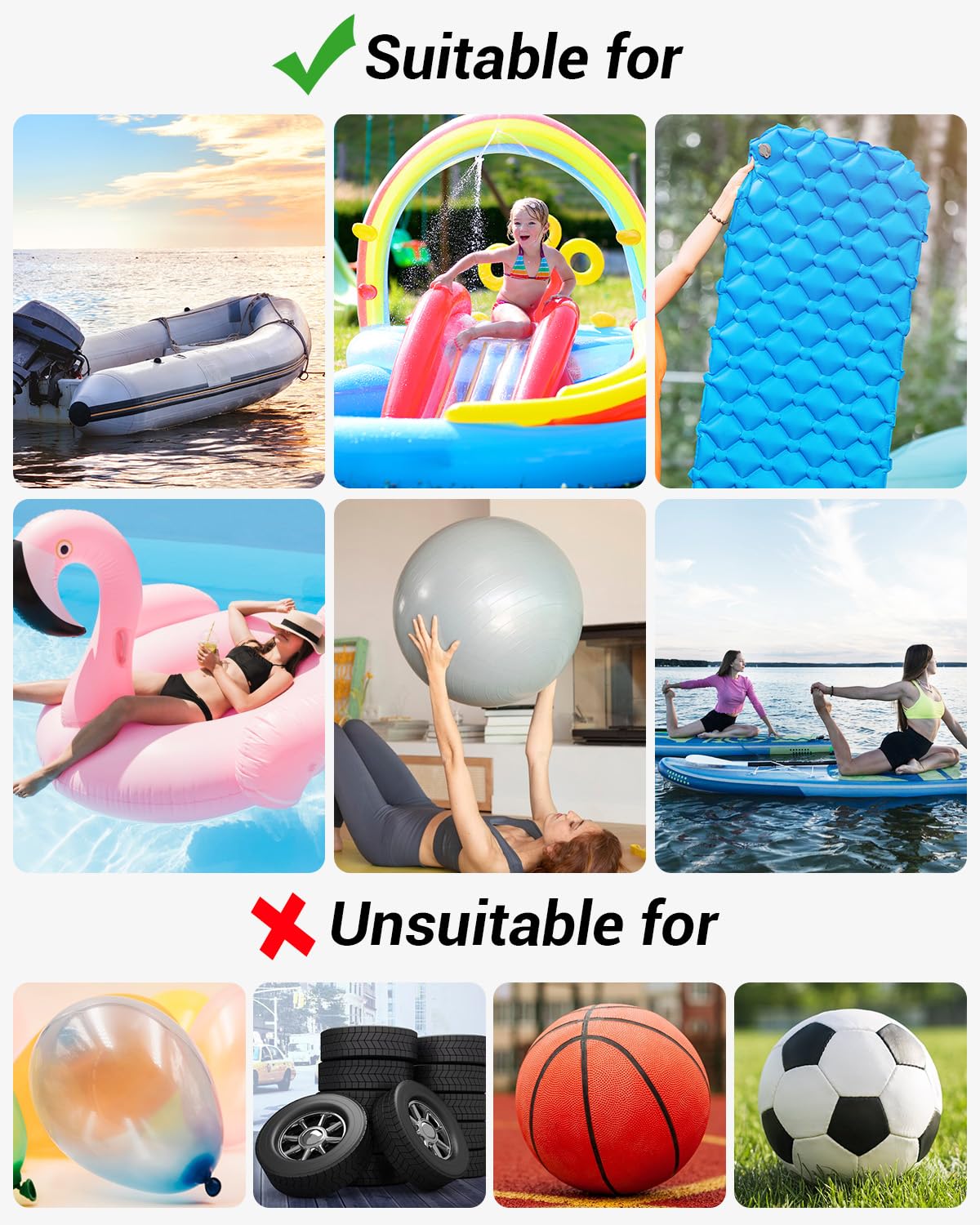 **Dr.meter Rechargeable Electric SUP Pump - 20PSI High Pressure Portable Air Pump with LED Light & Auto-Off, Battery & Car Adapter Powered for Inflatable Paddle Boards, Kayaks, Boats - Perfect for Beach, Lake & Outdoor Water Sports**