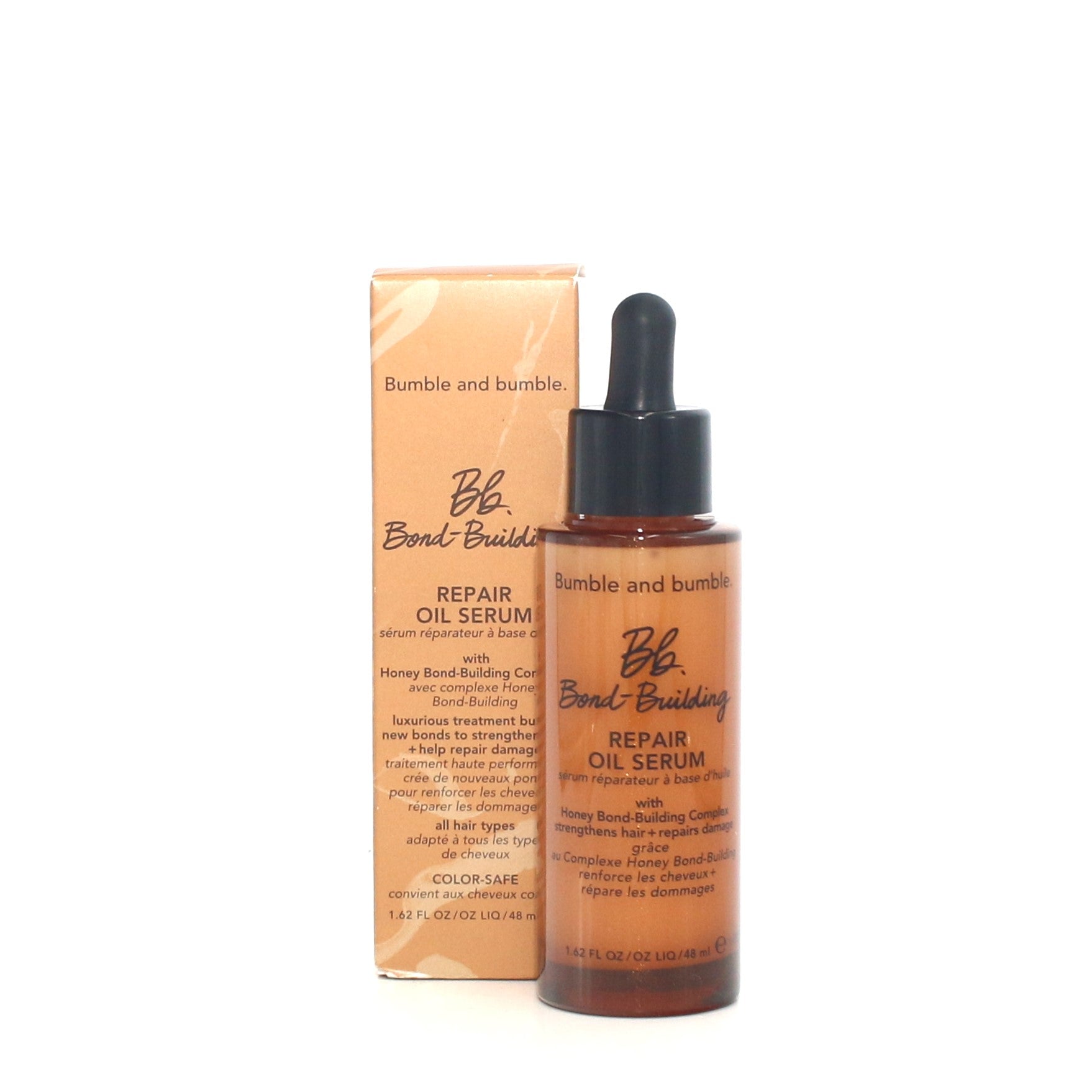 Bumble and Bumble Bond Building Repair Oil Serum 1.62 oz - Hair Treatment for Damaged Hair - Perfect for Salon-Quality Styling & Daily Nourishment