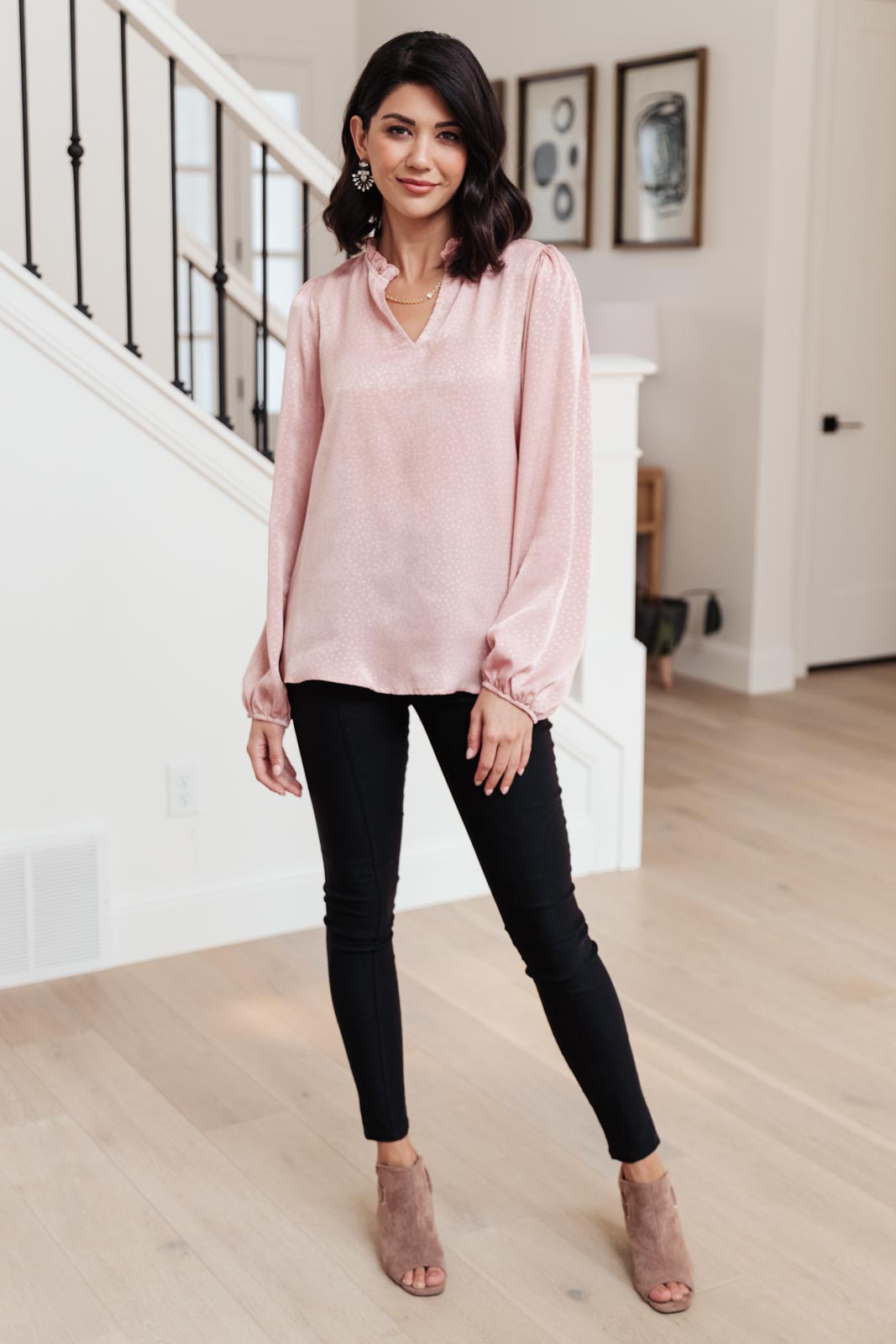 Pink Princess Top - Women's Fashion Blouse for Casual Wear, Date Night & Parties | Trendy & Comfortable