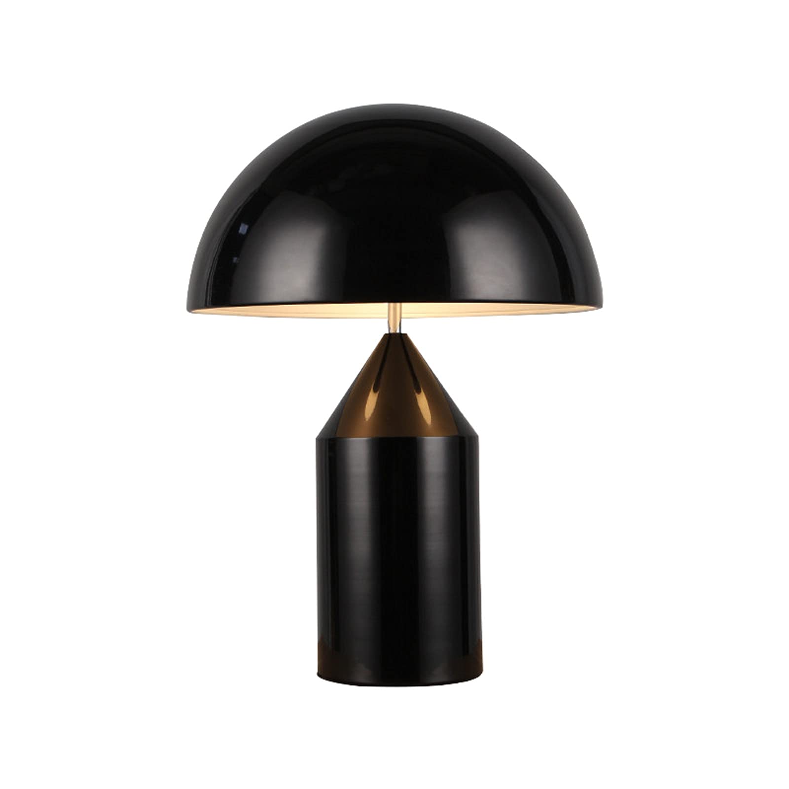 Modern Alloy Table Lamp with Fabric Lampshade - 19.7
