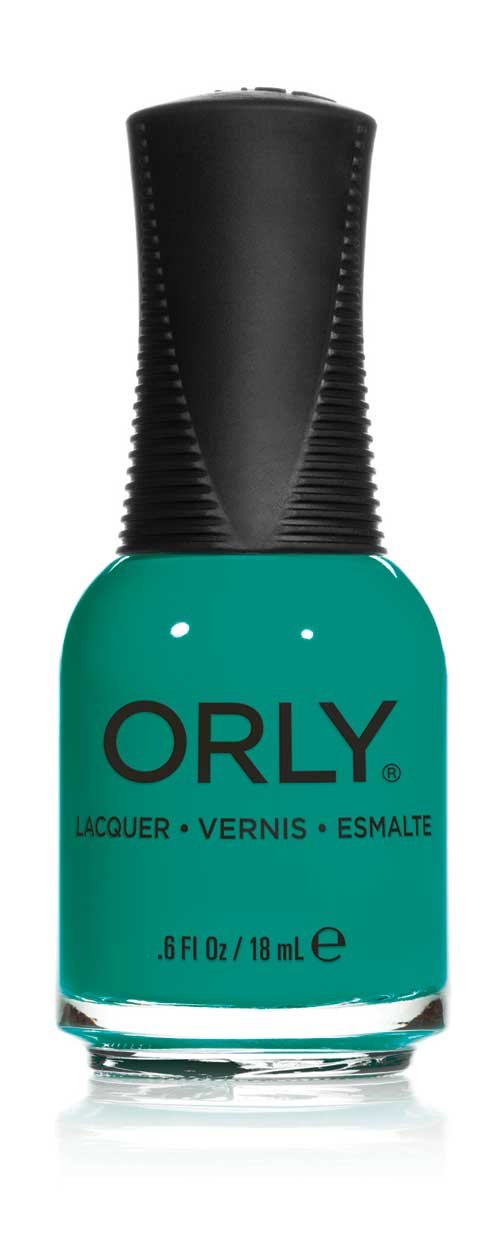 Orly Nail Polish - Green With Envy OA638 - 18ml Long Lasting Vegan Nail Lacquer - Perfect for Manicures, Pedicures & Nail Art Designs