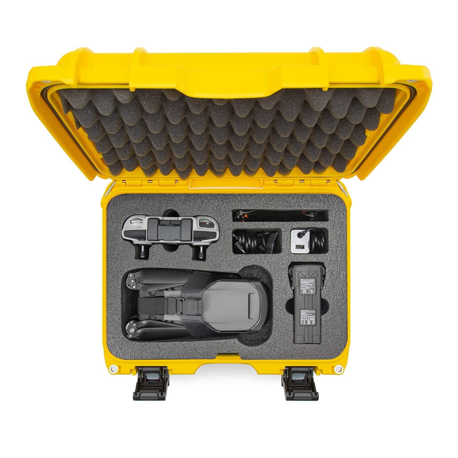 Nanuk 935 DJI Mavic 3 Waterproof Hard Case with Custom Foam Insert | Yellow Protective Travel Case for Drone Storage & Transport | Perfect for Outdoor Adventures, Air Travel & Professional Photography