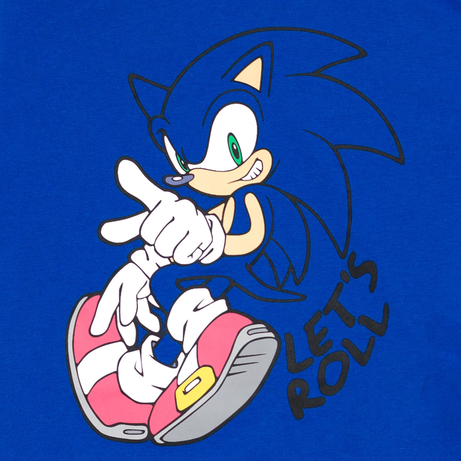 **Sonic the Hedgehog Cosplay Costume Set for Kids - T-Shirt & Mesh Shorts Outfit (Toddler to Youth) | Perfect for Halloween, Cosplay, and Themed Parties**