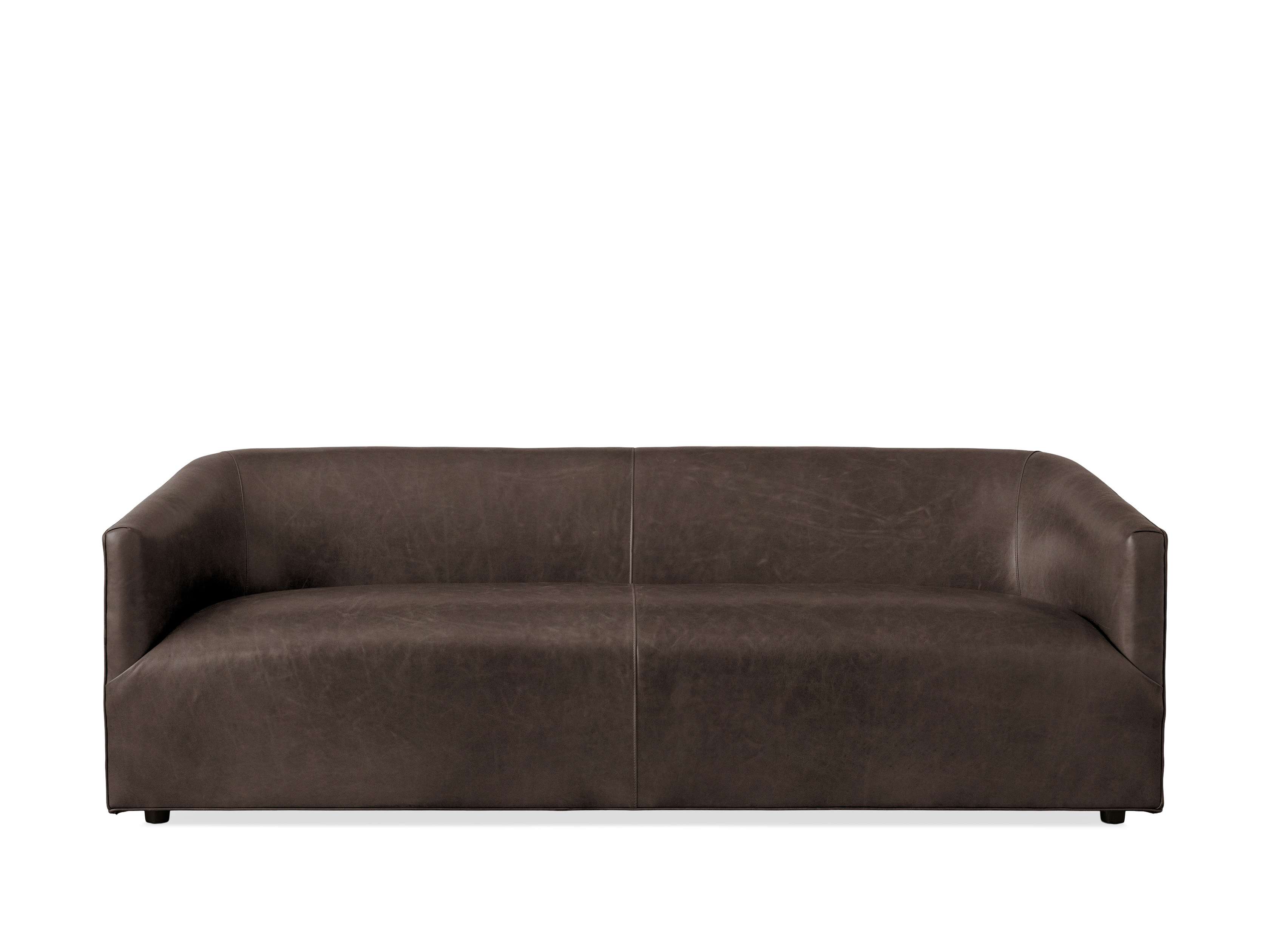 Ellison Genuine Leather Sofa - Modern Luxury Living Room Furniture for Home & Office - Perfect for Relaxing, Entertaining & Decorating