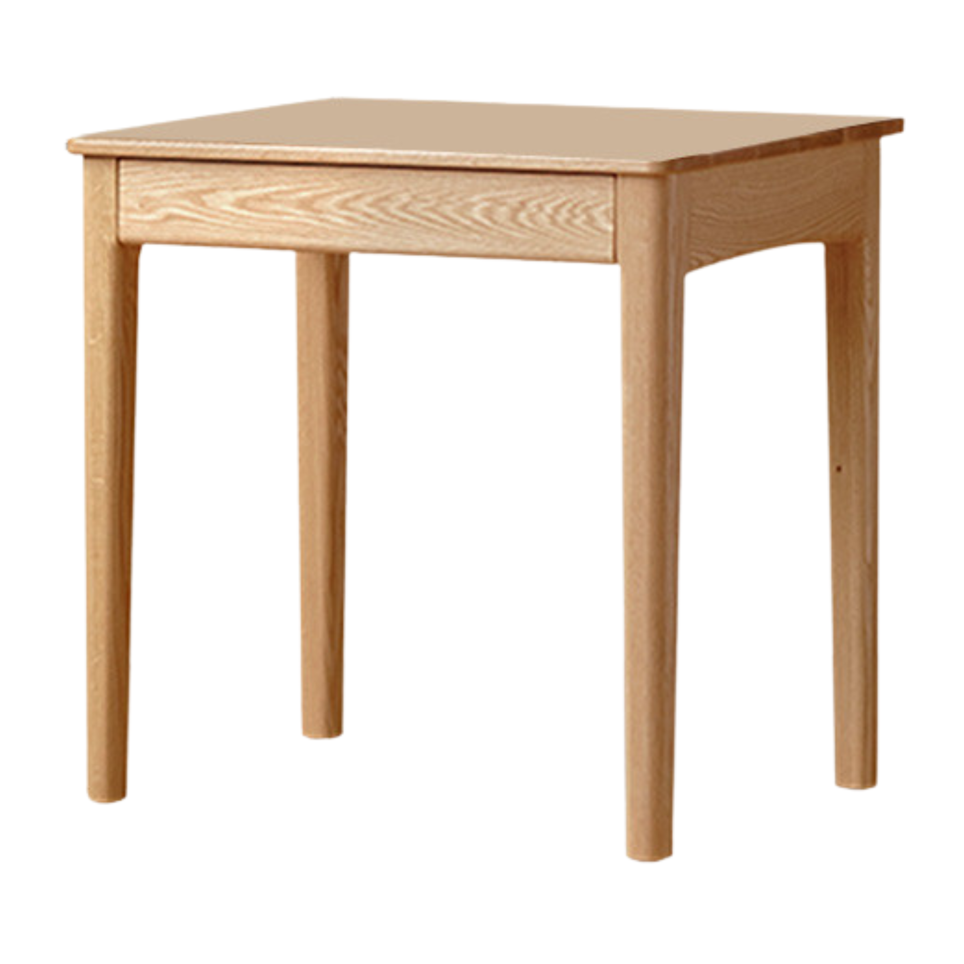 Modern Oak Solid Wood Desk with Bookshelf - Stylish Home Office Furniture for Workspace & Study Room Organization