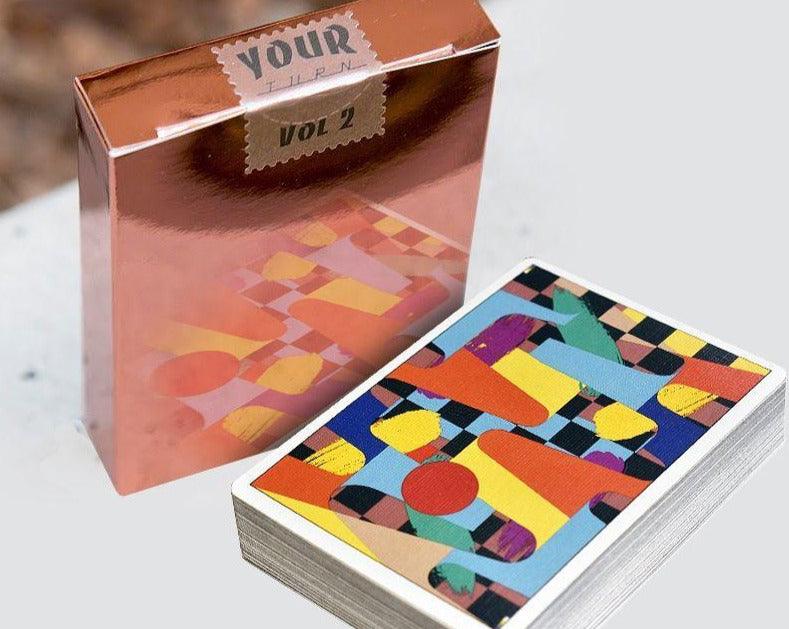 Hype Vol 2 Rose Gold Playing Cards - Premium Poker Deck for Magic Tricks, Card Games & Collectors | Casino Night, Gifts & Party Entertainment