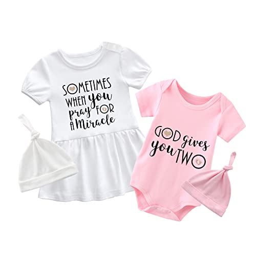 White Pink God Gives You Two
