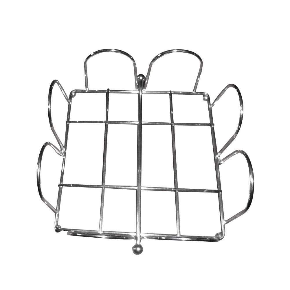 Iron Paper Towel Holder & Napkin Dispenser - Durable Cut-Out Design for Kitchen, Restaurant & Bathroom Organization | Cabilock Tissue Stand for Home & Office Use