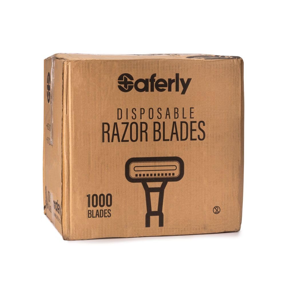 Premium Double Blade Disposable Razors for Women & Men - Smooth Shaving & Body Hair Removal - Bulk Pack of 100 - Perfect for Travel, Gym & Home Use