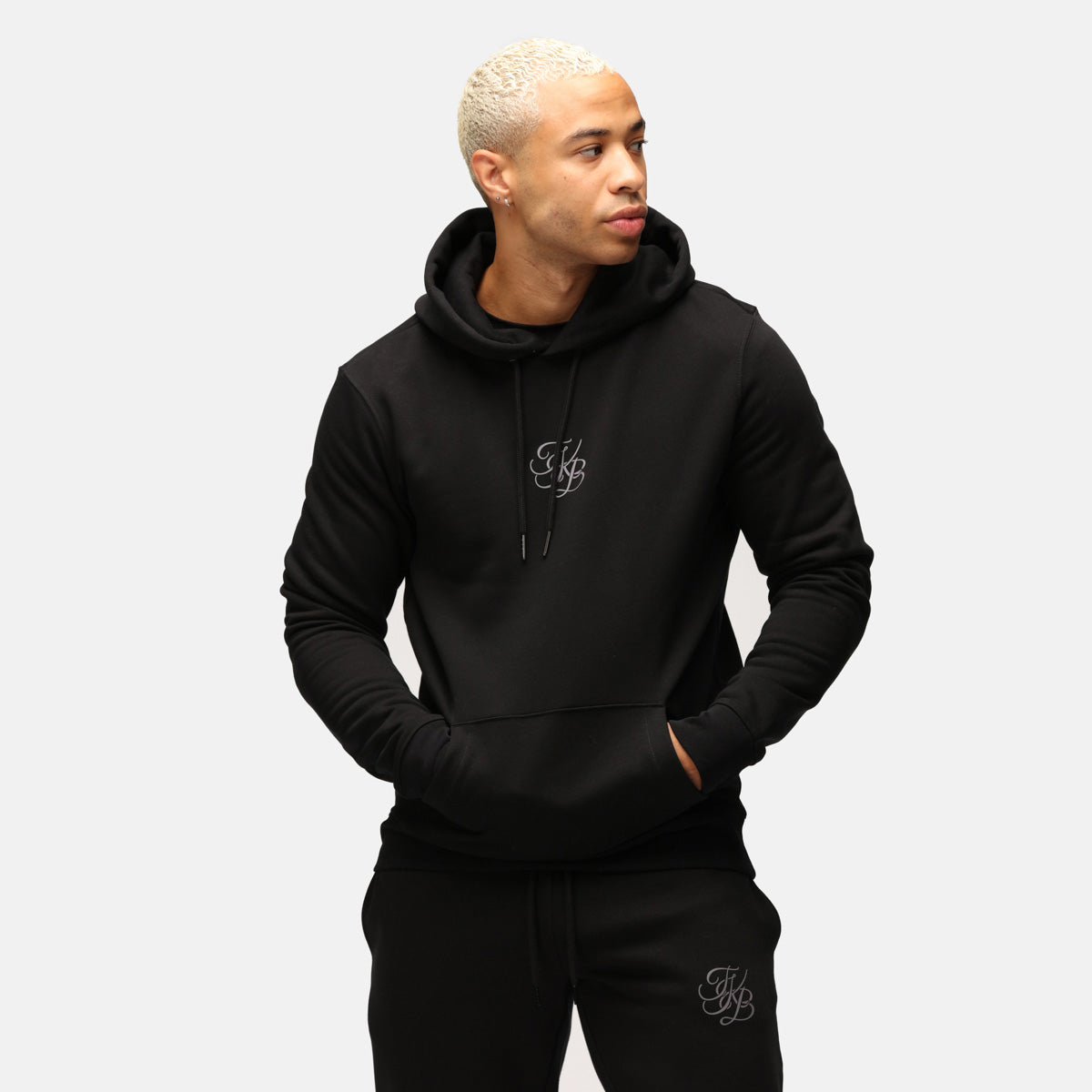 Premium Organic Cotton Black Hoodie for Men - Comfortable & Stylish Pullover for Casual Wear, Gym, and Outdoor Activities